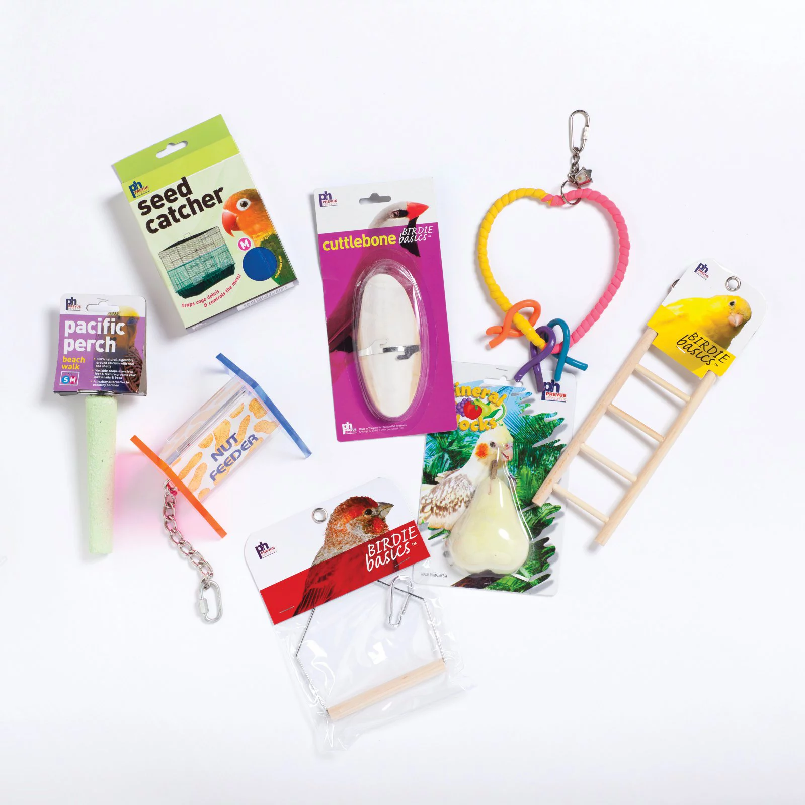 Prevue Pet Products Flight Cage Blue & Black Bird Cage Starter Kit 91340