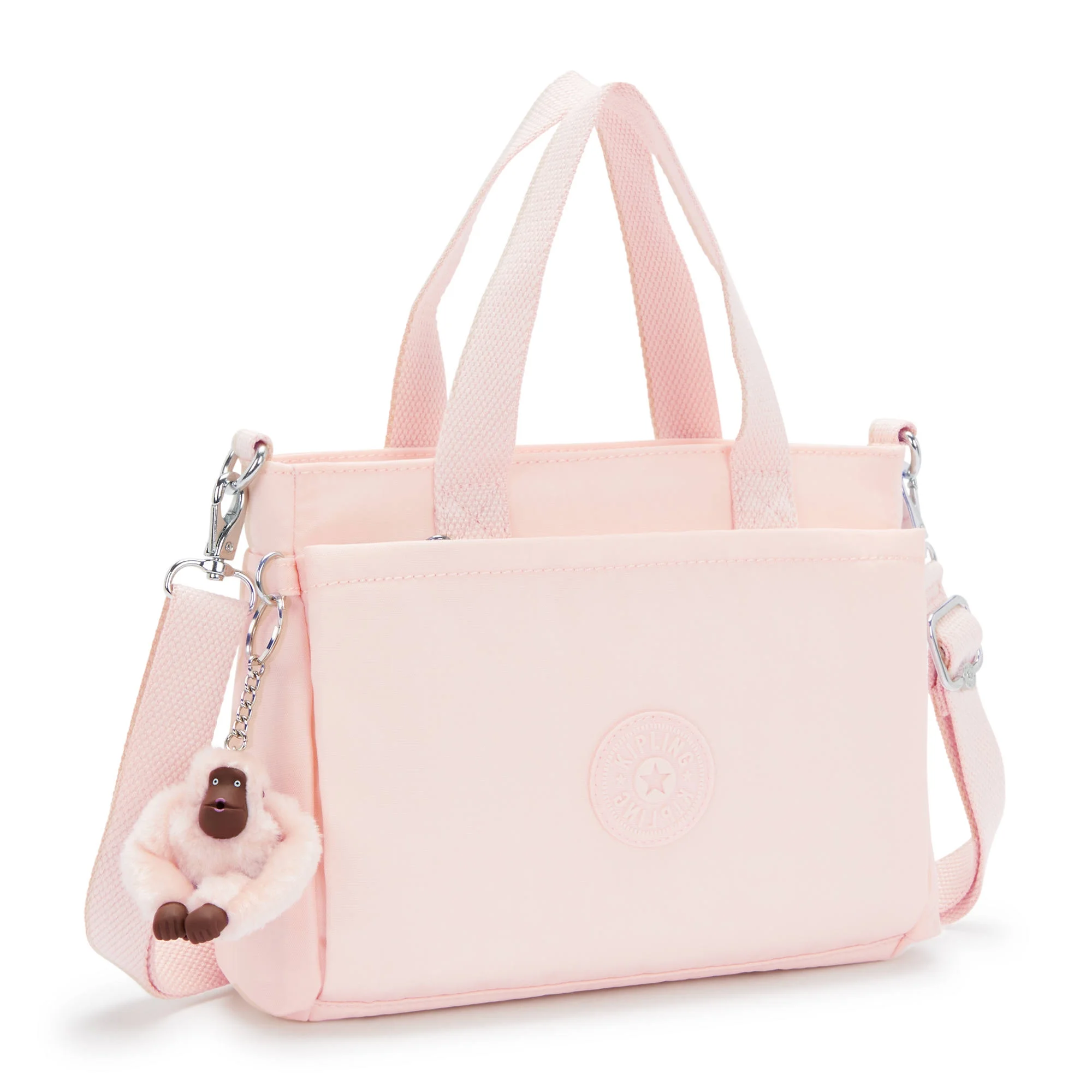Kipling Kanaan Shoulder Bag Pink Sands
