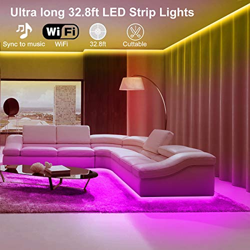 VOLIVO Multi-Control RGB Led Strip Lights