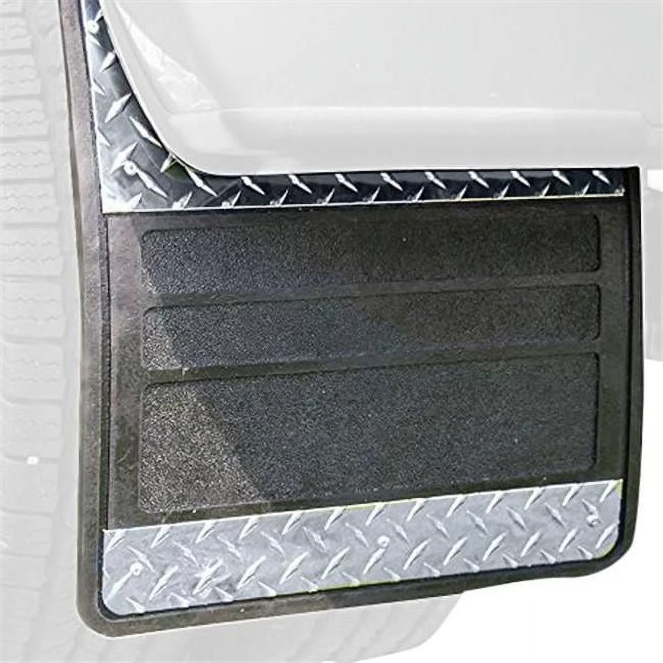 19 x 25 in. Classic Series Dually Wheel Rubber Mud Flap