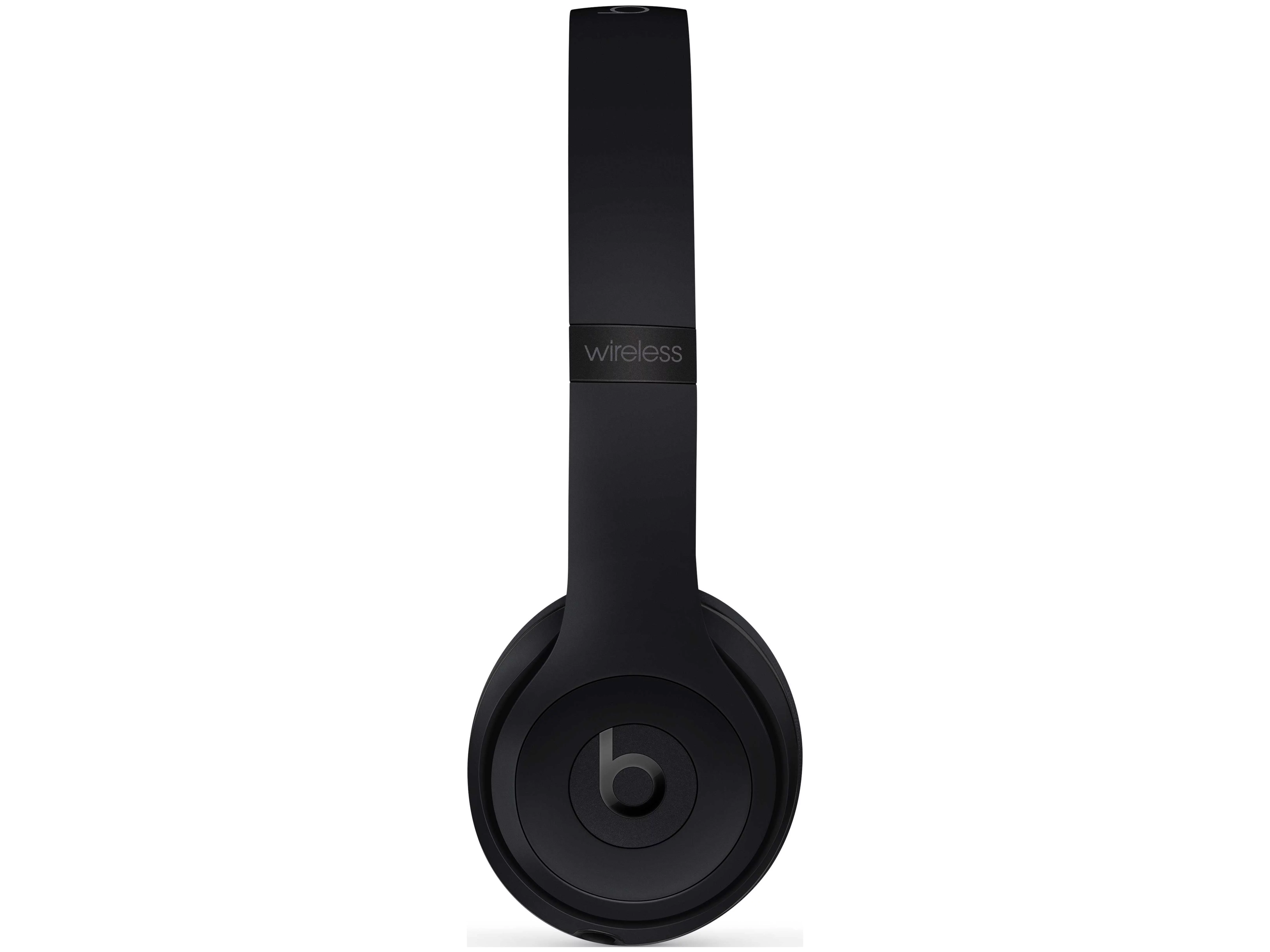 Restored Beats Solo3 Wireless Headphones Black (Refurbished)