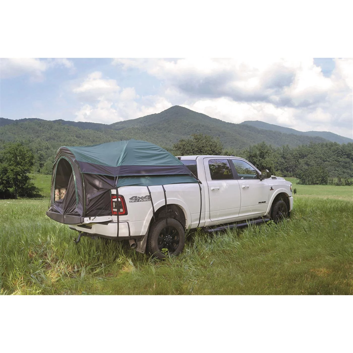 Guide Gear Full Size Truck Tent for Camping, Camp Tents for Pickup Trucks, Fits Truck Bed Length 79-81