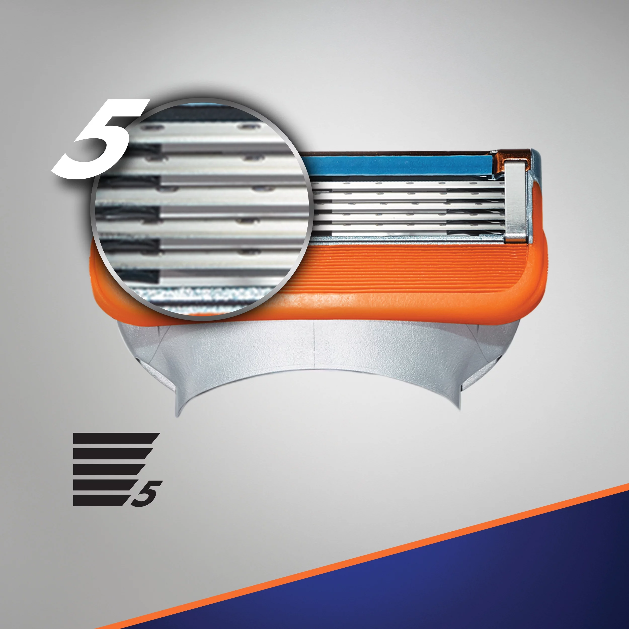 Gillette Fusion5 Men's Razor Blades, 16 Blade Refills