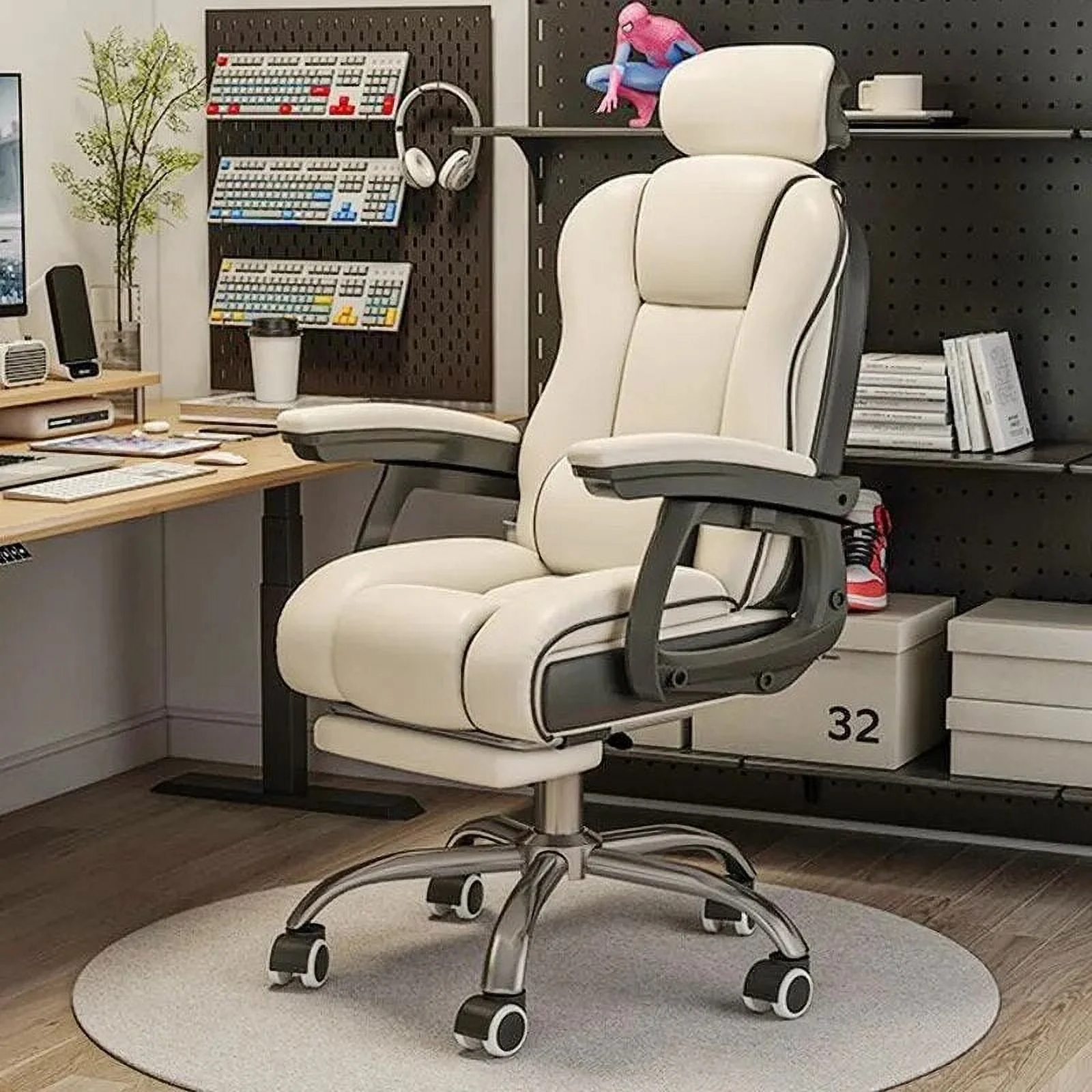 Ergonomic Computer Office Chair Gaming Boss Comfy Salon Living Room Office Chair Reclining Leather Sillon Oficina Furniture