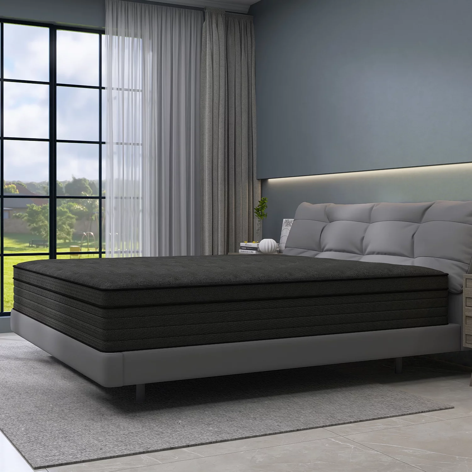 14 inch Full Mattress,Hybrid Mattresses Medium Firm in a Box