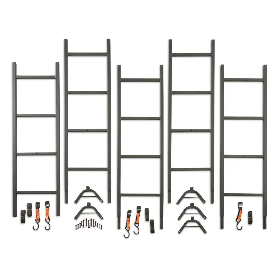 Guide Gear 20' Wide Maxi Tree Stand Ladder Climbing Equipment for Hunting Gear and Accessories