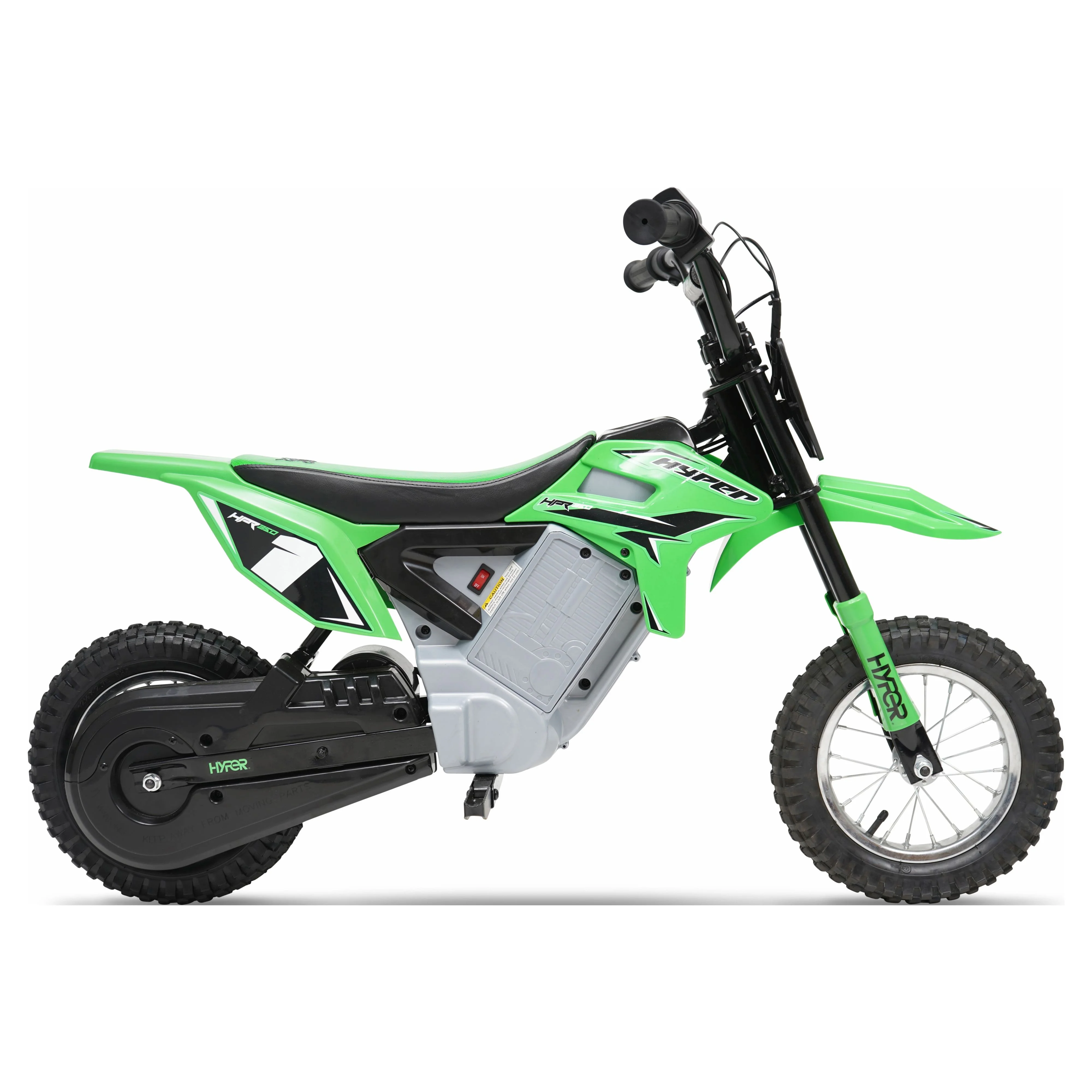 Hyper Toys HPR 350 Dirt Bike 24 Volt Electric Motorcycle in Green