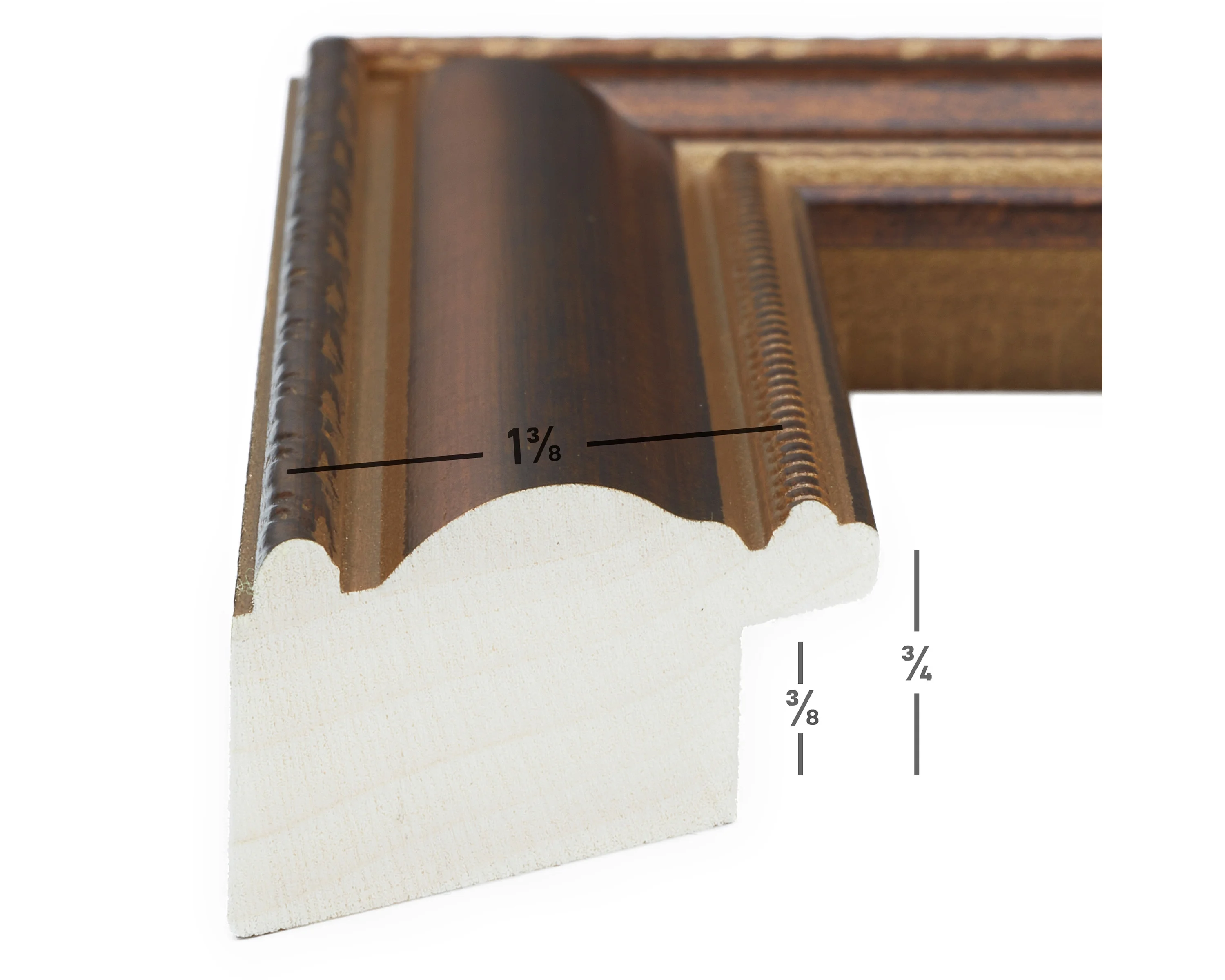 Craig Frames Bronze 10x11 inch Picture Victoria Picture Frame, Set of Two