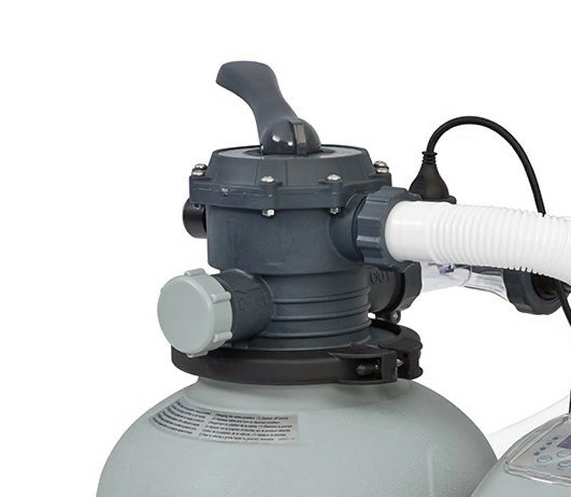 Intex 1600 GPH Saltwater System & Sand Filter Pump Set for Above Ground Pools