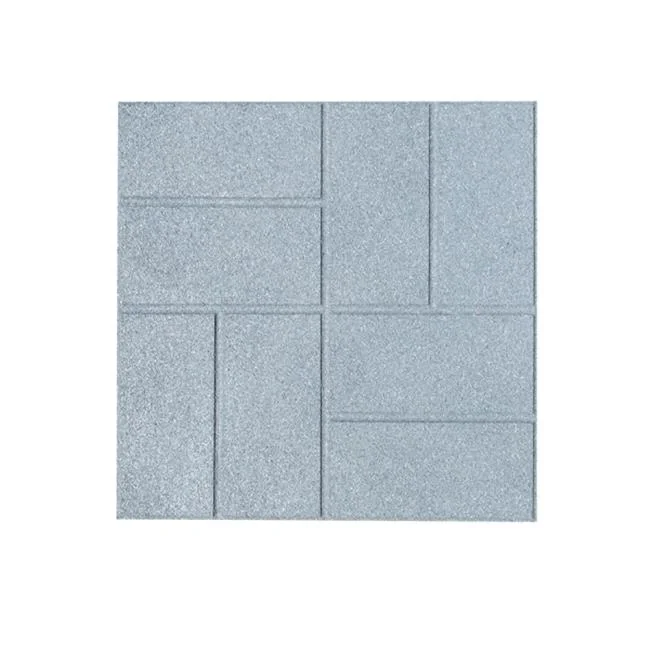 Rubberific 16 in.Grey Dualside Paver- 9 Pack