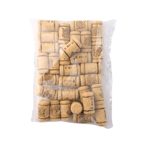 FastRack Bag of 30, #8 Premium Straight Wine Corks for Wine Bottles - 7/8