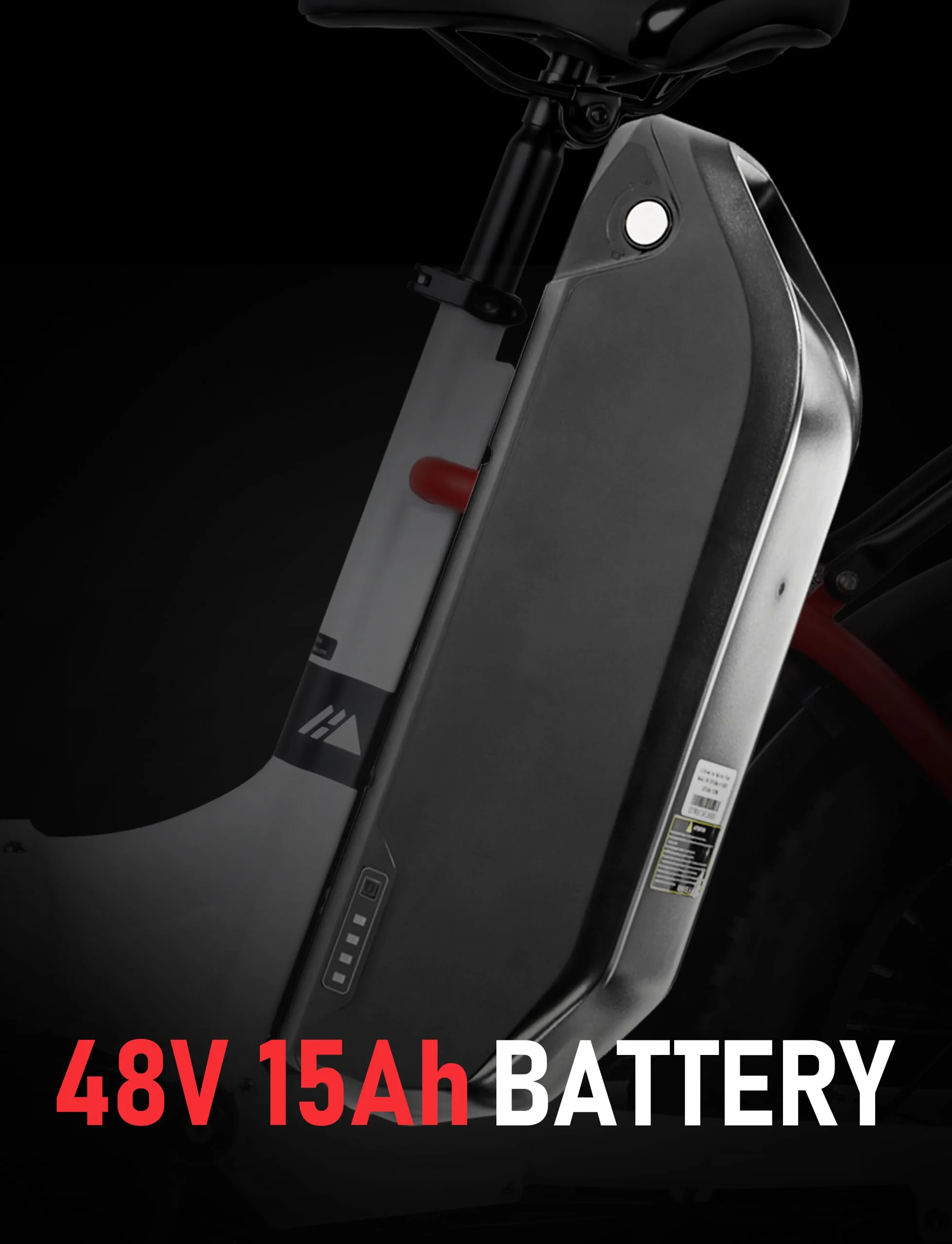 Hipeak 750W Electric Bike for Adults Folding Ebike 48V 15Ah 20