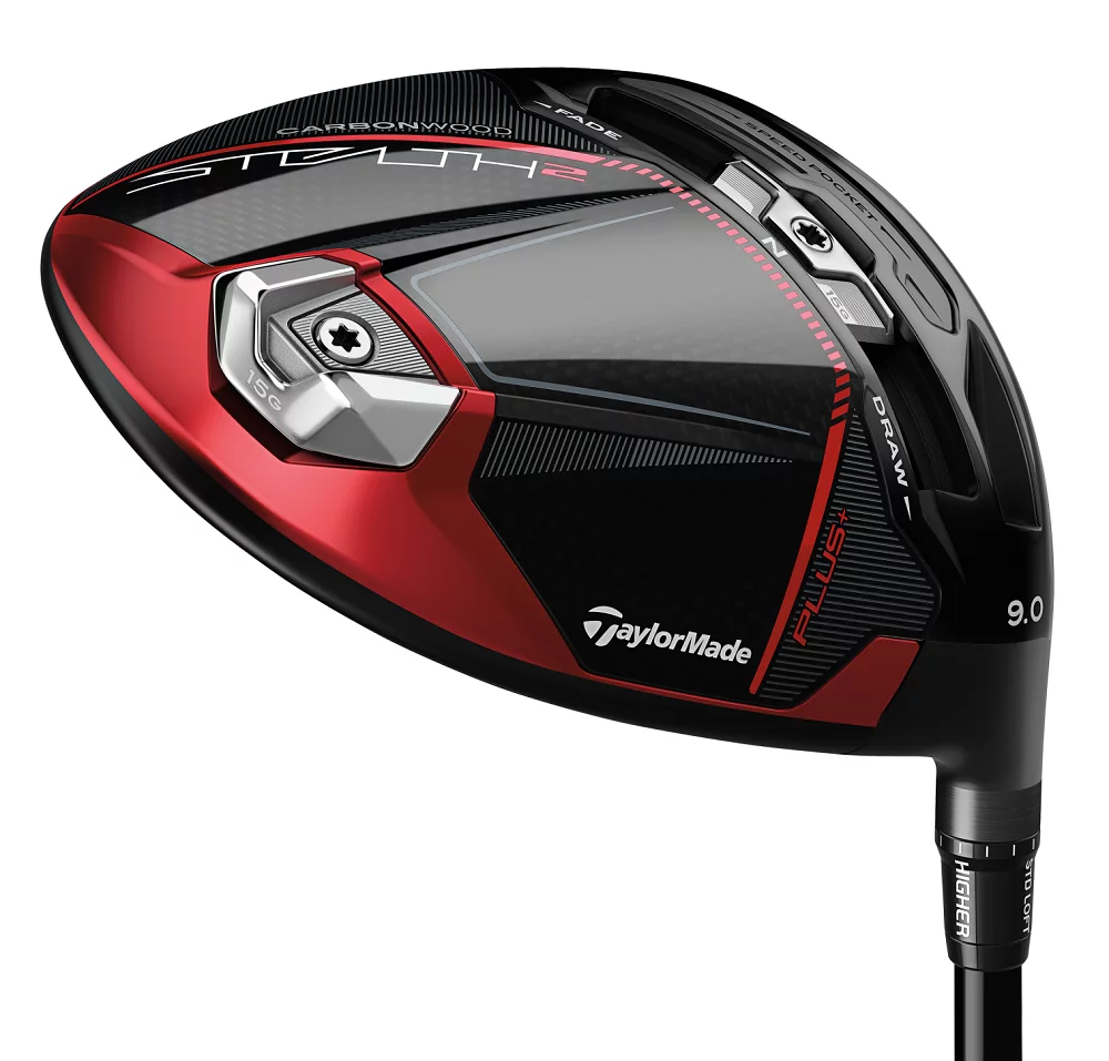TaylorMade Golf LH Stealth 2 Plus+ Driver 10.5 Regular Flex [Kaili Red 60] Left Handed
