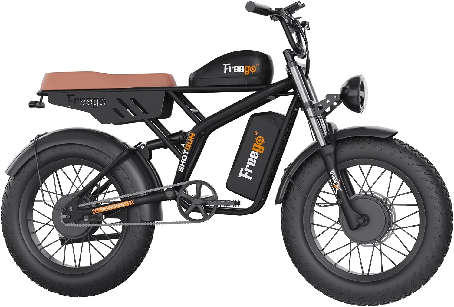 Freego Electric Bike for Adults, Dual Motor & Dual Battery, 2000W/48V/40Ah/55Ah, 20