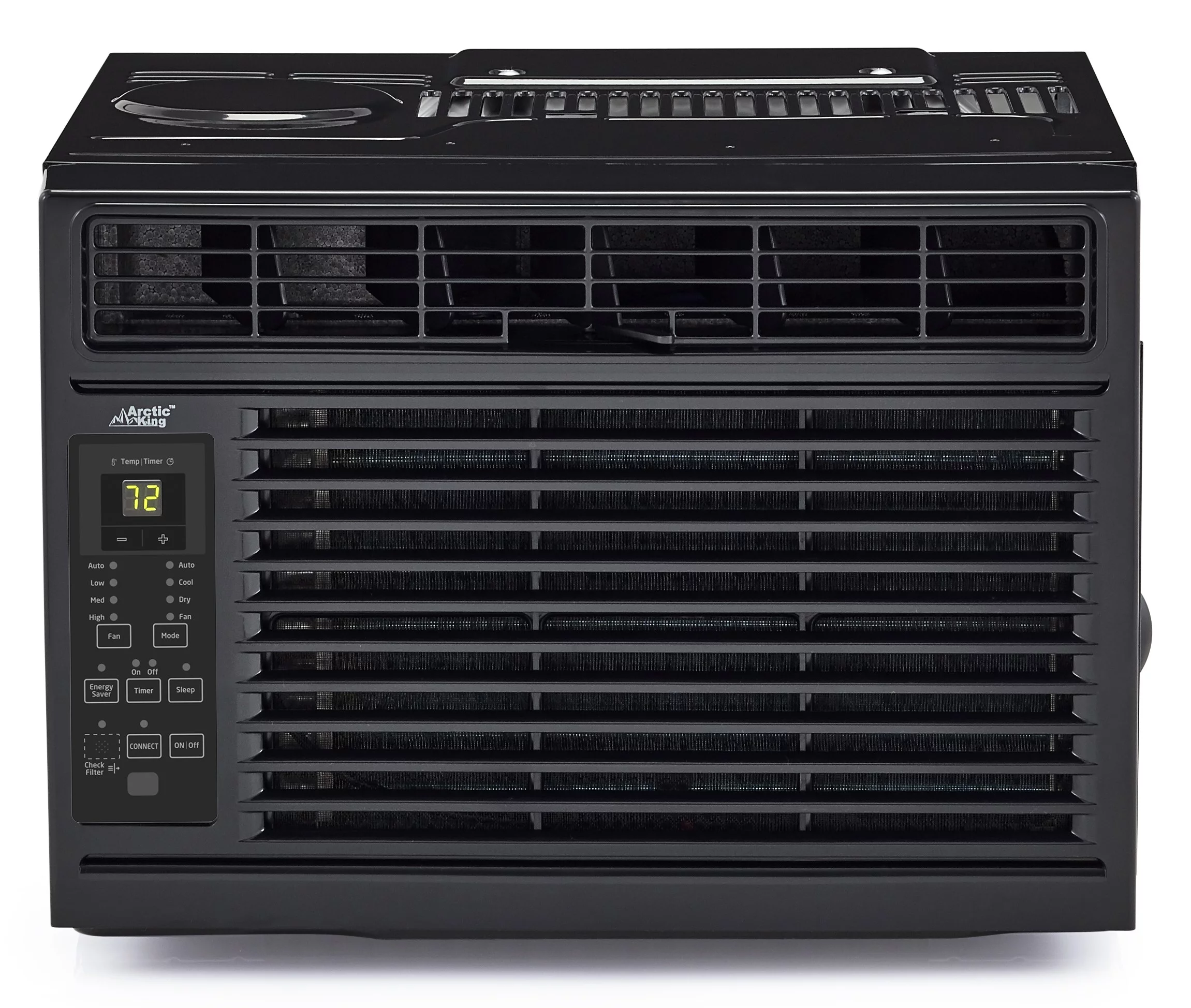 Arctic King 8,000 BTU 115V Smart Window Air Conditioner, Black, WWK08CW91E-B