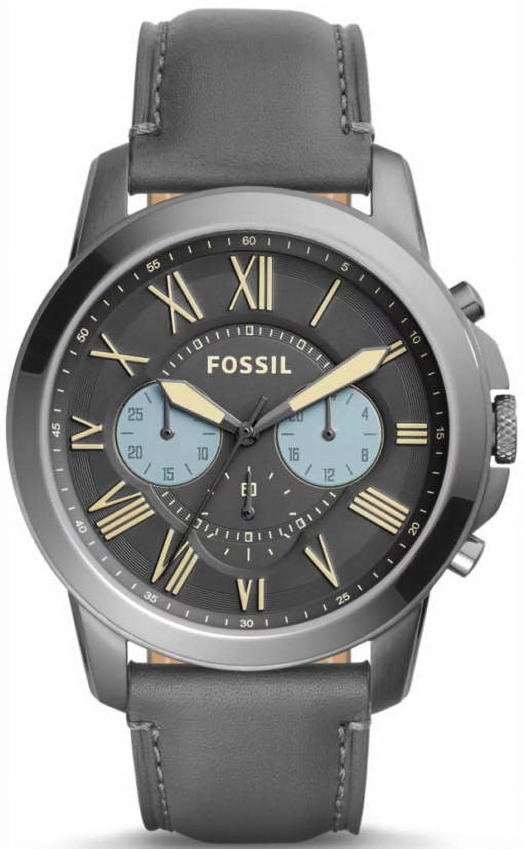 Fossil Men's Grant Watch Quartz Mineral Crystal FS5183