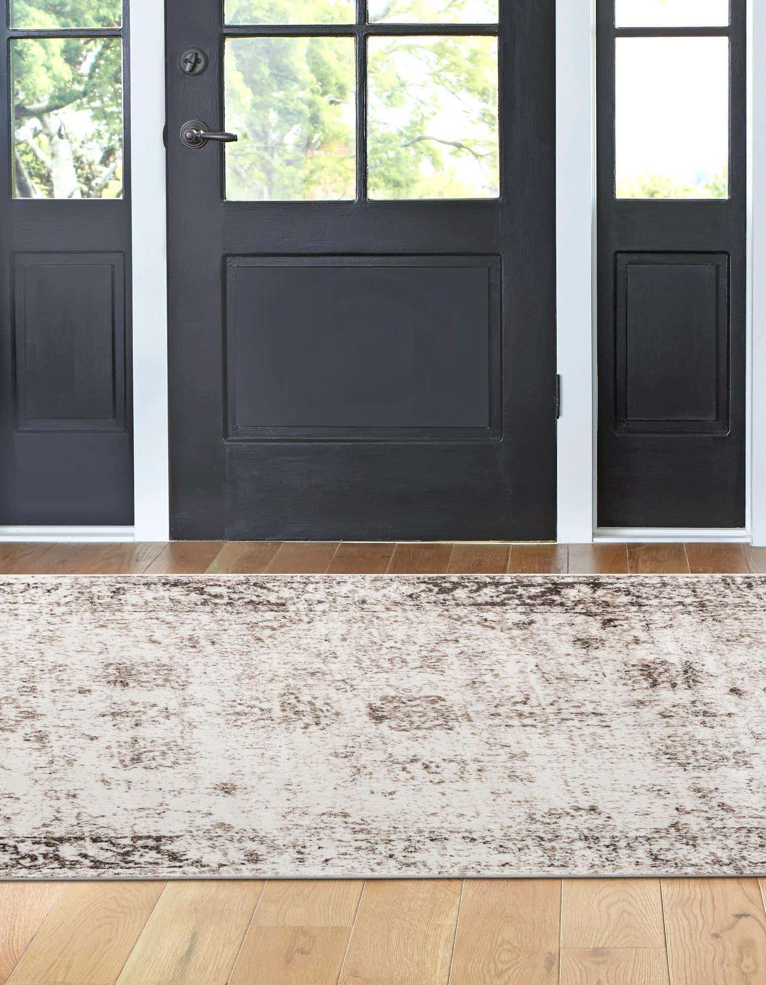 Rugs.com Monte Carlo Collection Rug – 10' x 14' Beige Medium Rug Perfect For Living Rooms, Large Dining Rooms, Open Floorplans