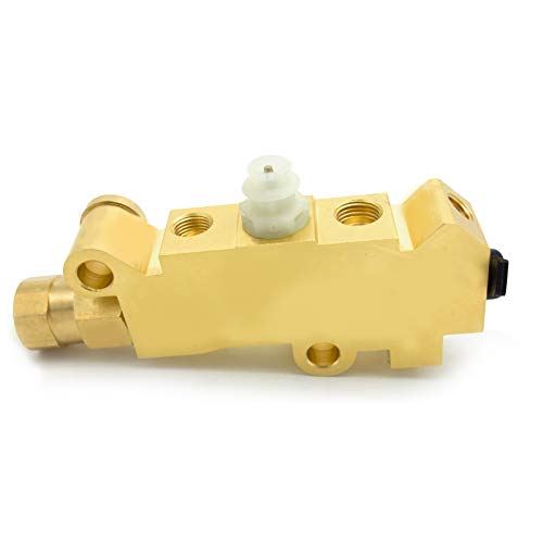 PV2 Brass Proportioning Valve Disc/Drum Disc Front Drum Rear Brake 172-1353 PV71 Fit for GM Street Rod Classic Car & Truck