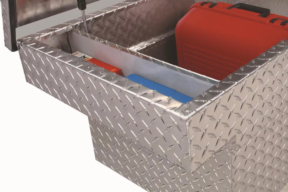 Crescent Jobox Aluminum Fullsize Low-Profile Single Lid Crossover Black