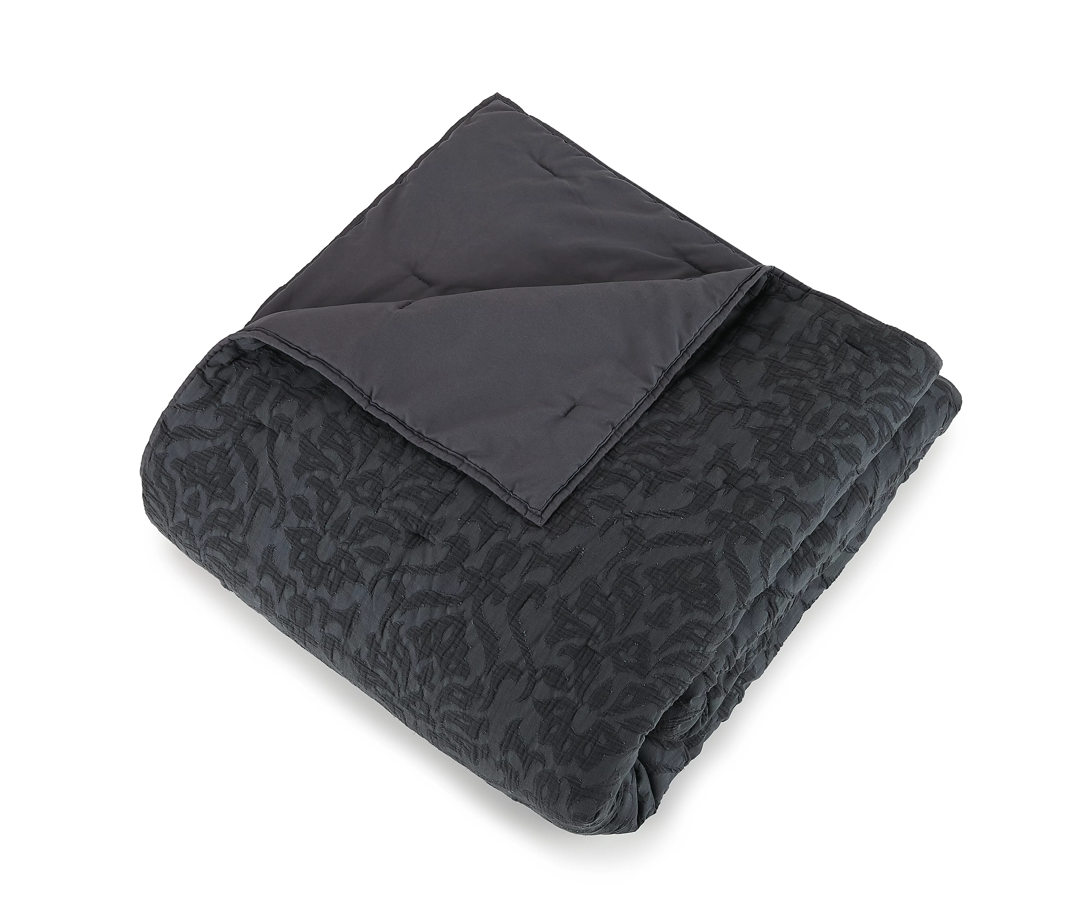 Better Homes & Gardens Gray Damask Cotton Quilt,King