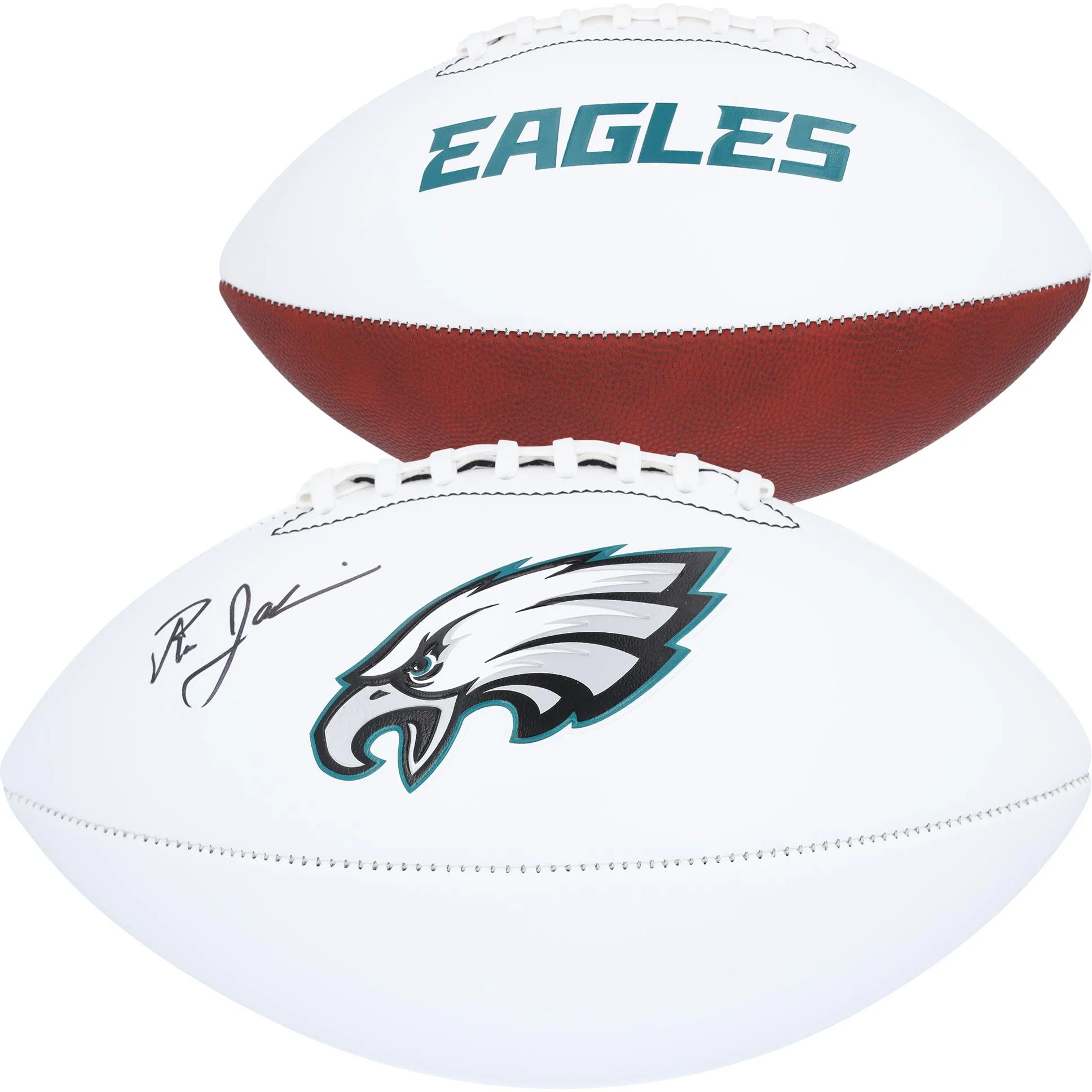 Ron Jaworski Philadelphia Eagles Autographed Franklin White Panel Football - Fanatics Authentic Certified
