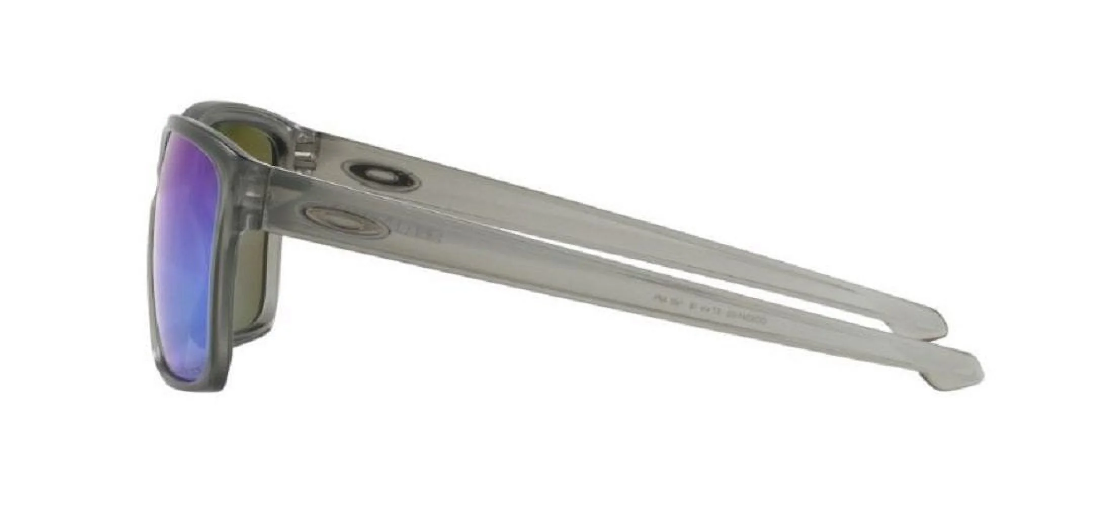 Oakley OO9341-03 Sliver XL Matte Grey Ink Square Sapphire Iridium Polarized Lens Sunglasses