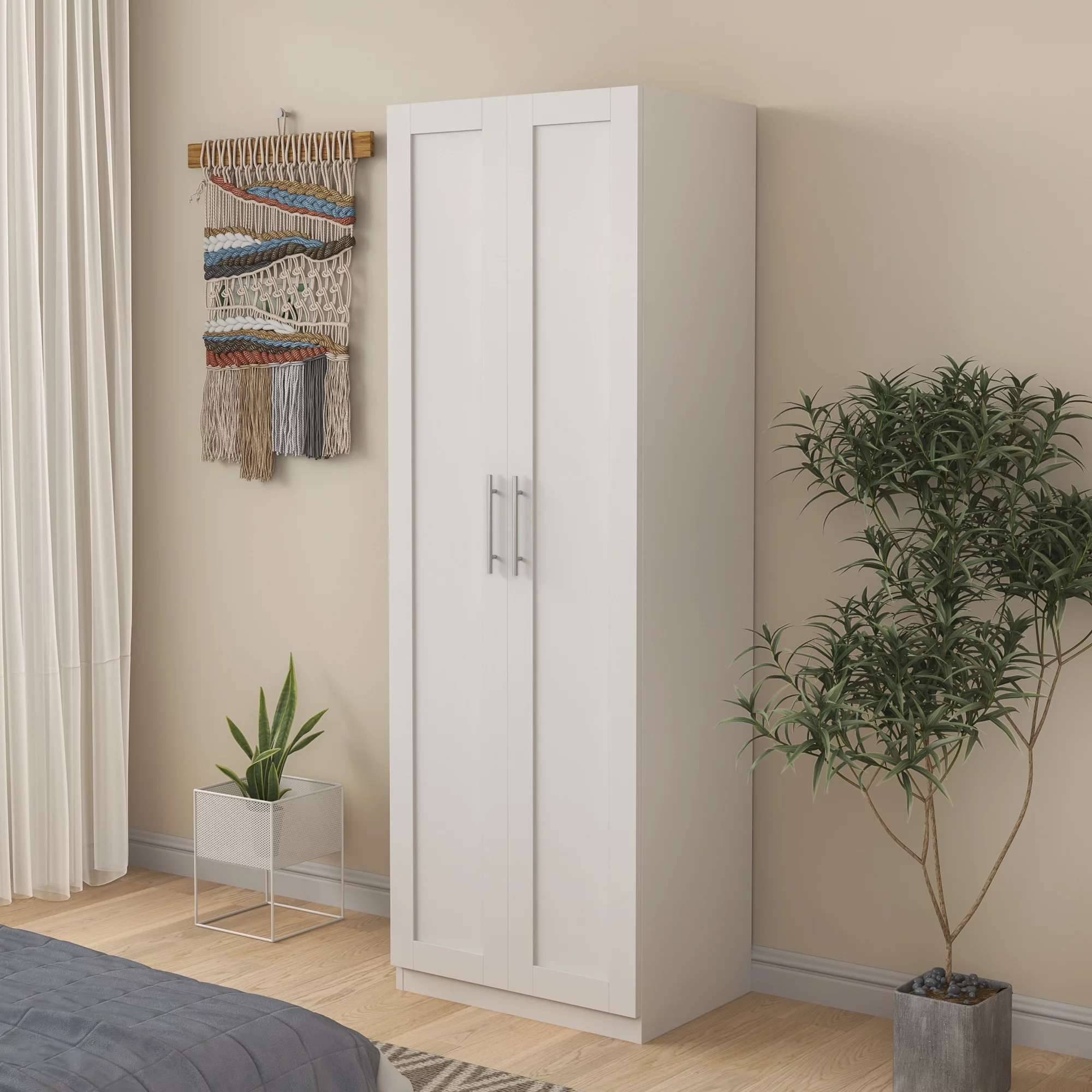 Pantry Wood Storage Cabinet,71