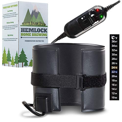 Kombucha Heating Wrap - Fermentation Heater Mat Pad with Temperature Control