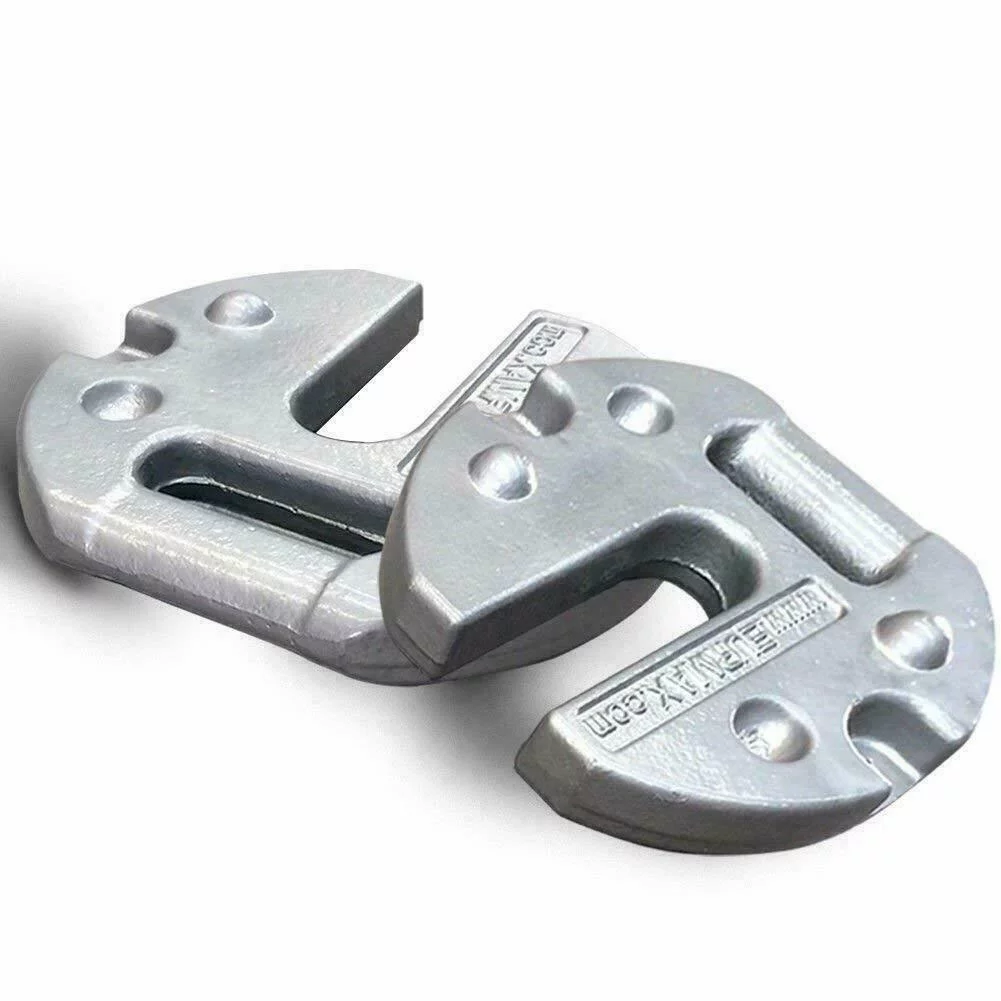 Eurmax  Canopy Weights,Silver Iron Weights for Pop up Canopy,2-Pc Pack,44 Lbs