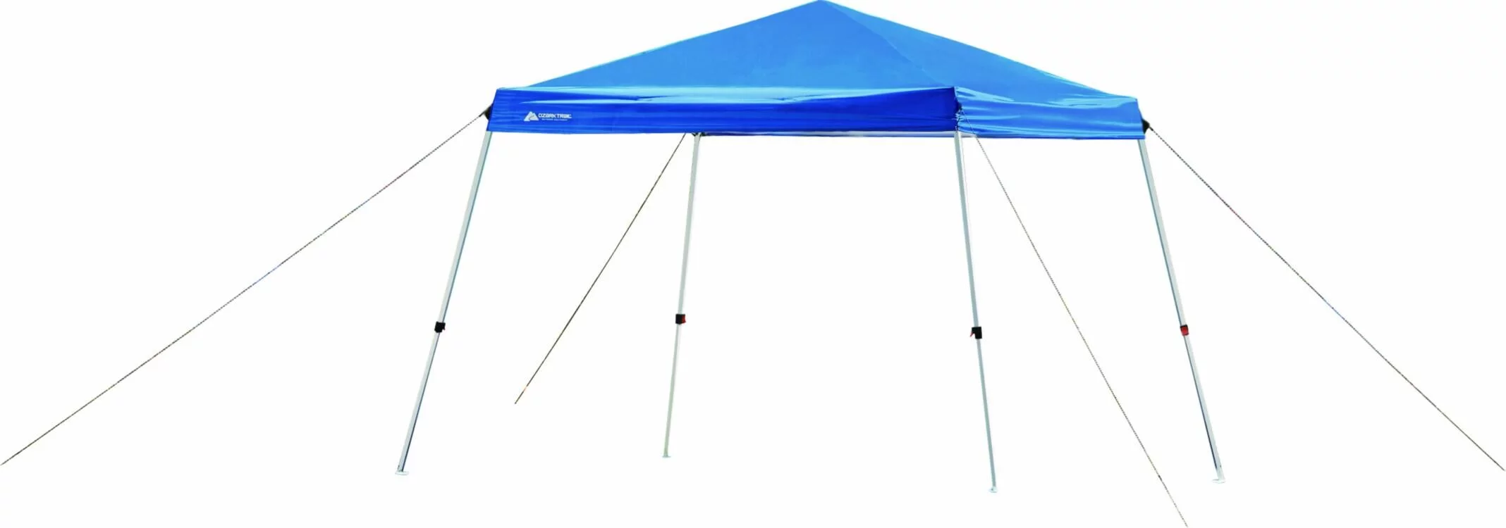 Ozark Trail Instant Slant Leg Outdoor Canopy, Blue, 10 ft x 10 ft