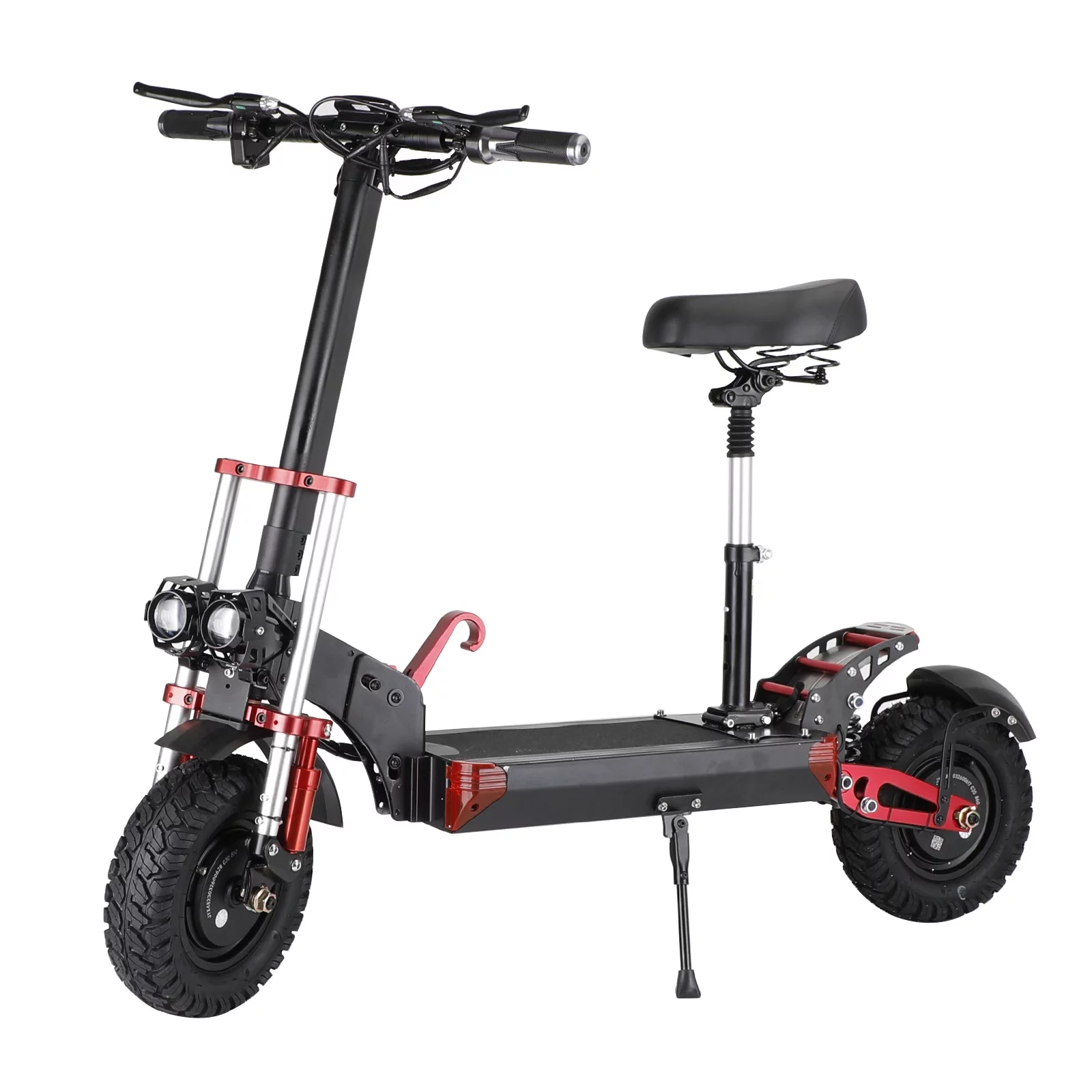 Motor Genic 2000W 21ah off-road alloy electric scooter for adult，With large display screen, constant speed cruise Dual drive 12
