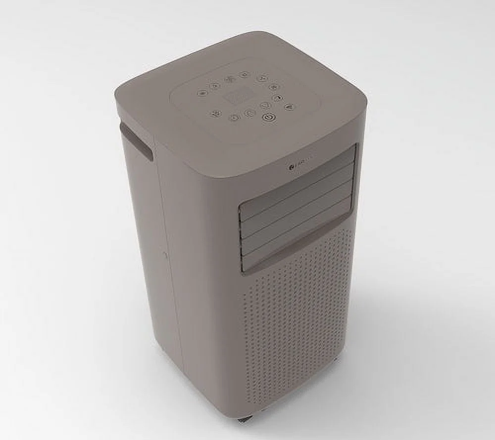 EasyCool 4-in-1 9000BTU/6500DOE Portable Air Conditioner w/Heat & Remote, Gray