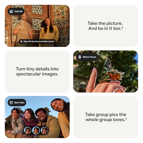 Google Pixel 9a with Gemini - Unlocked Android Smartphone with Incredible Camera and AI Photo Editing, All-Day Battery, and Powerful Security - Iris - 128 GB