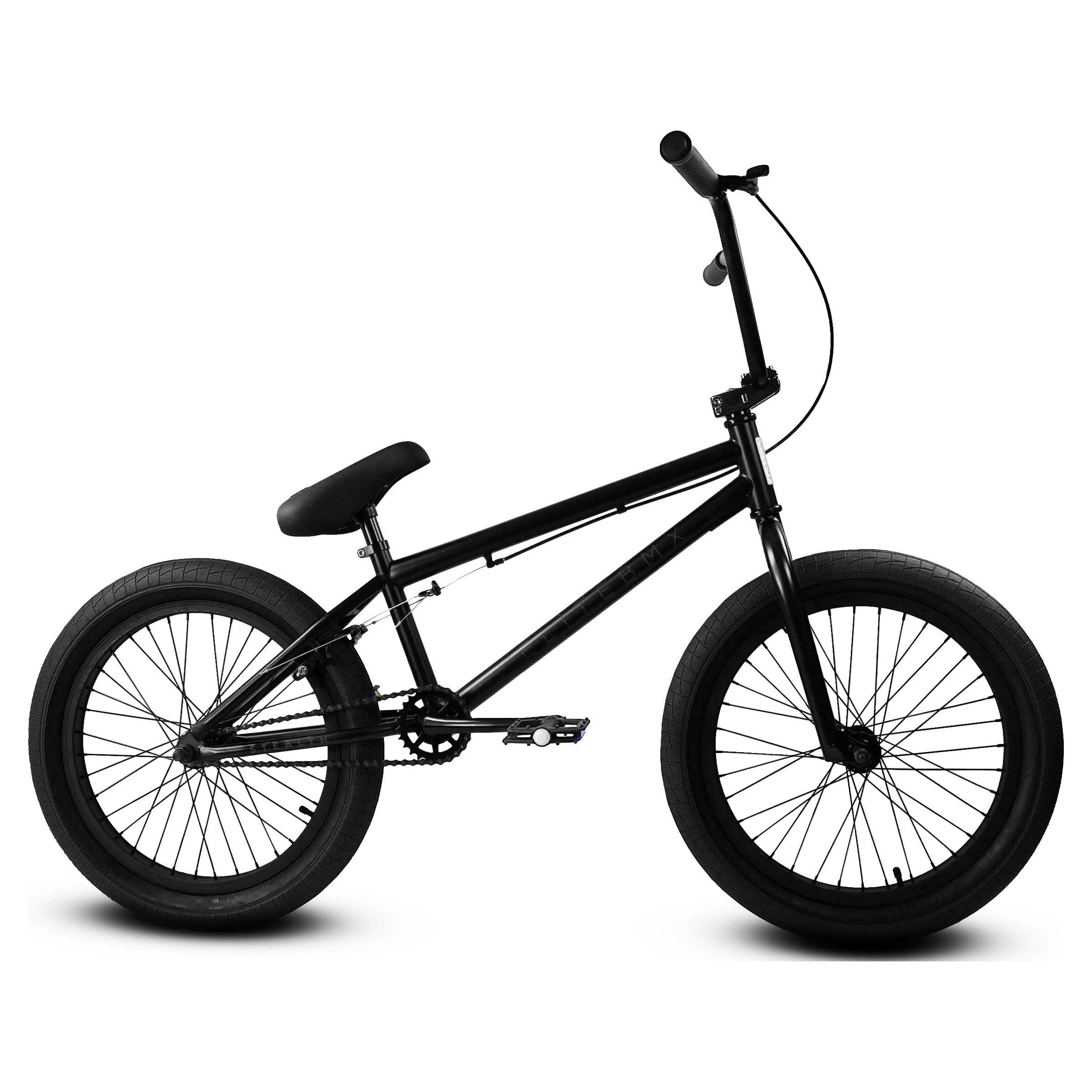 Elite BMX Bike Stealth 20 In., Matte Black Bicycle