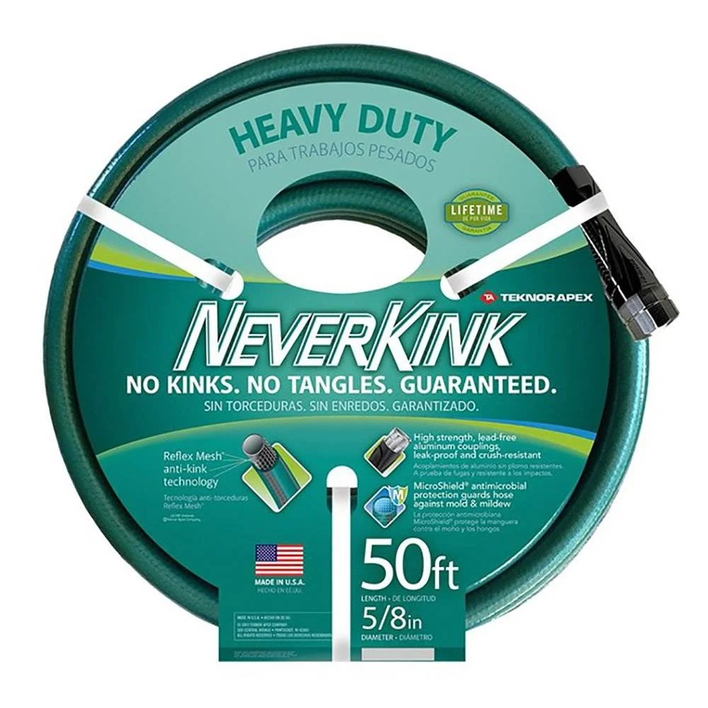 Teknor Apex NeverKink Series 2000 Ultra Flexible Garden Watering Hose, 50 Foot
