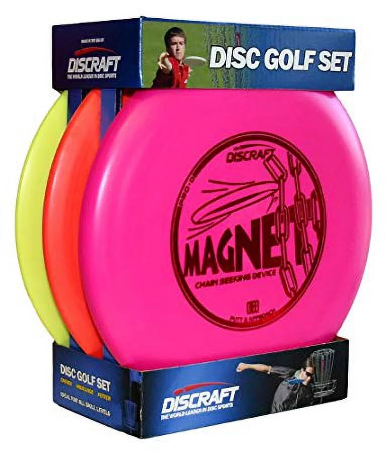 Discraft DSSB Beginner Disc Golf Set (3-Pack)