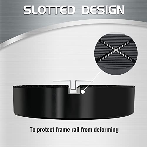 TONDA Floor Jack Rubber Pad, Universal Jack Pad Adapter, Pinch Weld Side Frame Rail Protector, 1 Pack