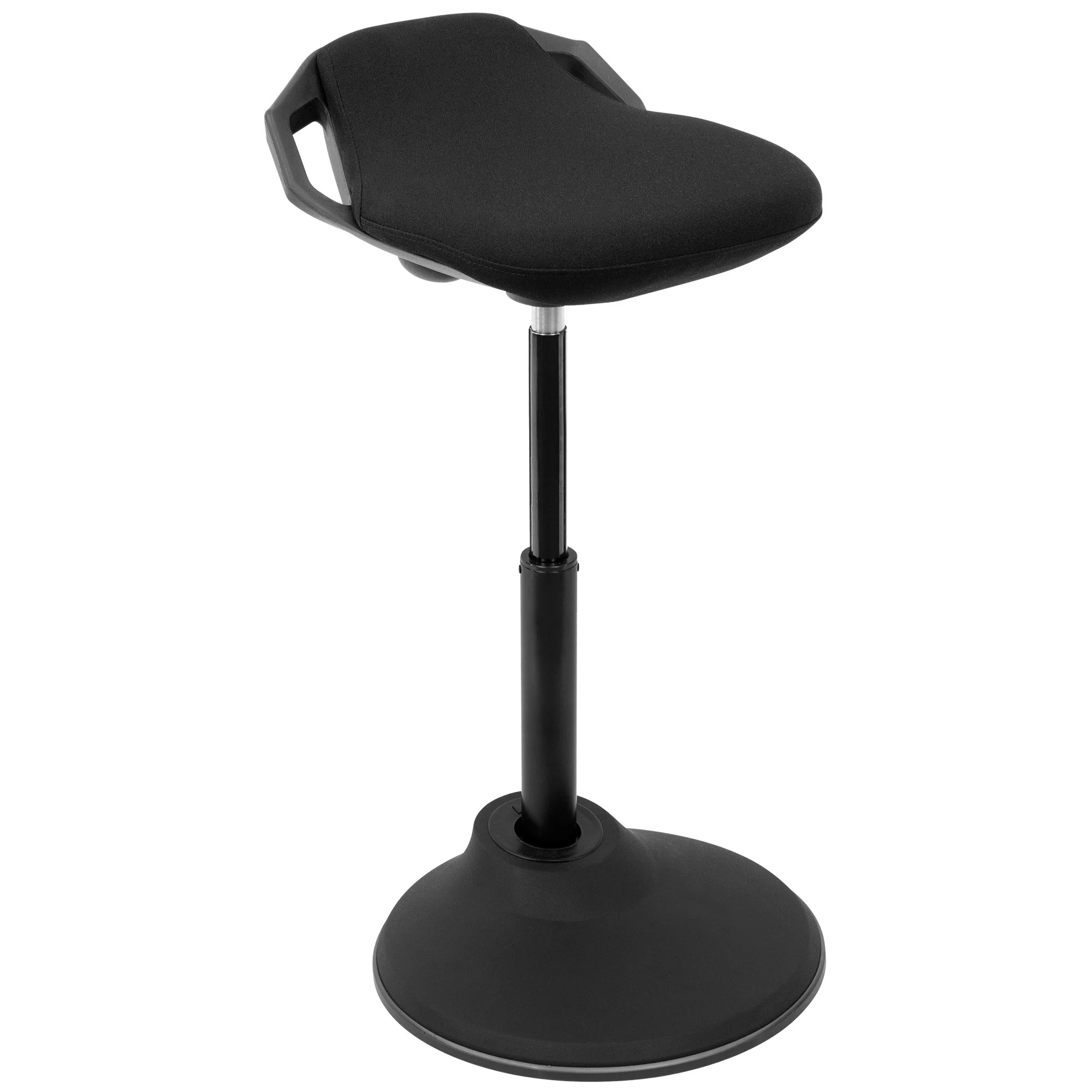 Mount-It! Ergonomic Height Adjustable Stool | Backless Chair