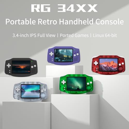 RG34XX Retro Handheld Game Console 3.4