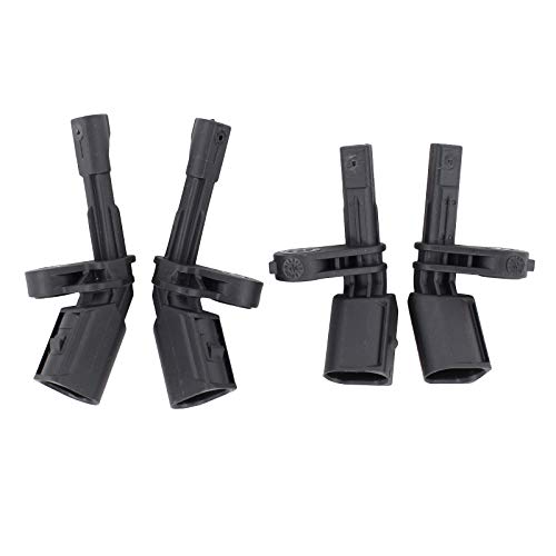 NewYall Front Rear Left and Right ABS Wheel Speed Sensor Set for Audi TT 2008-2015 for Porsche Carrera GT 2004-2005 for Tiguan Amarok Beetle CC Golf Jetta Passat 2005-2019