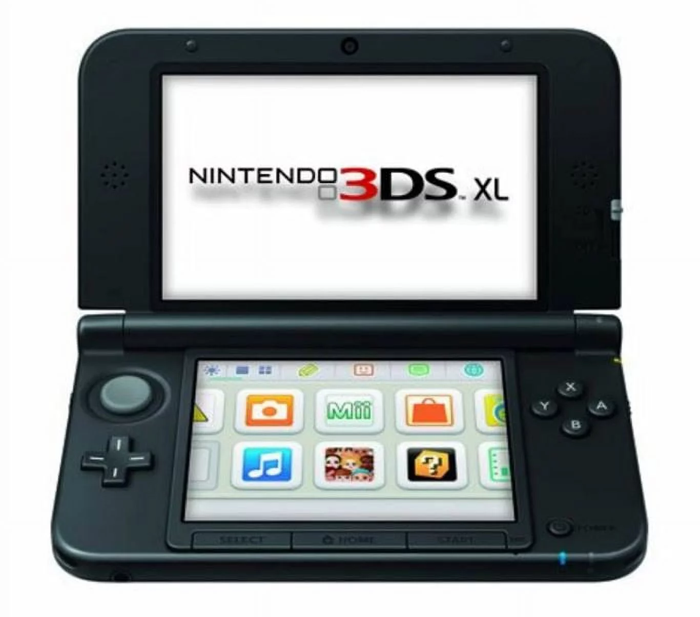 Nintendo 3DS XL Black Video Game Console with Stylus, Charger and 16 GB SD Memory Card