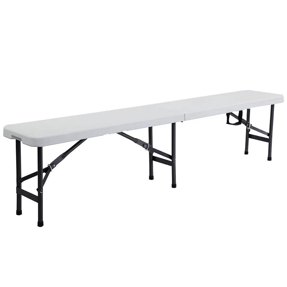 Ktaxon 6' Portable Folding Bench, Perfect for Outdoor Party, Picnic, Camping, Wedding etc., Plastic