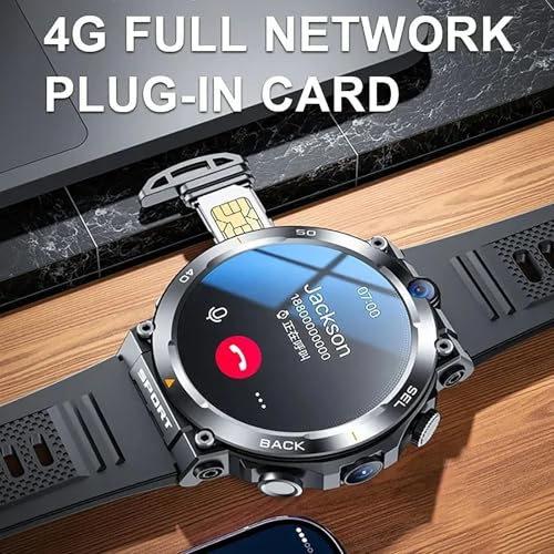 4g Sim Card Smartwatch, Smart Watch for Men, with 1.39