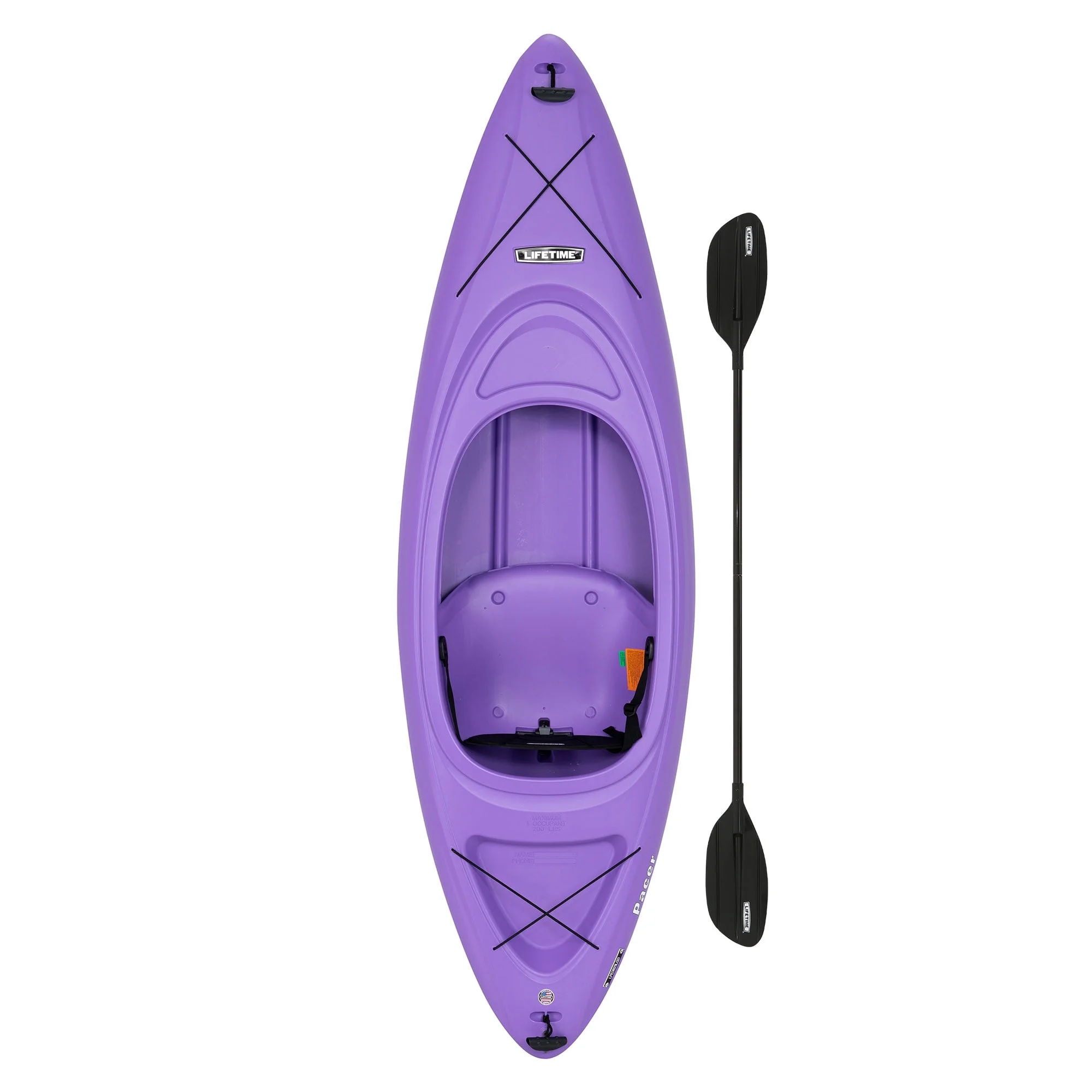 Lifetime Pacer 8 ft Sit-Inside Kayak, Lavender (91119)