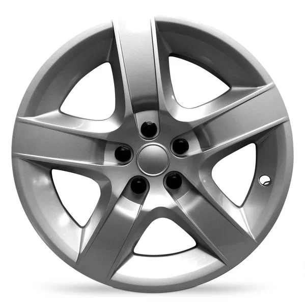 17 in Hubcap for 2008-2012 Chevrolet Malibu Wheel Cover 17 in Hub Cap Silver - Set of 4 Pcs Direct Fit