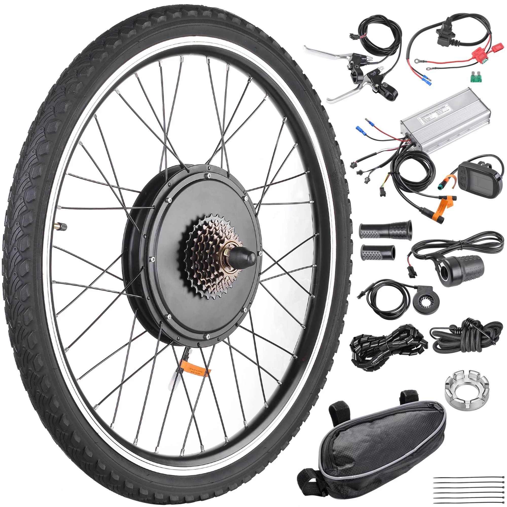 Yescom Electric Bike Conversion Kit 48V 1000W 26