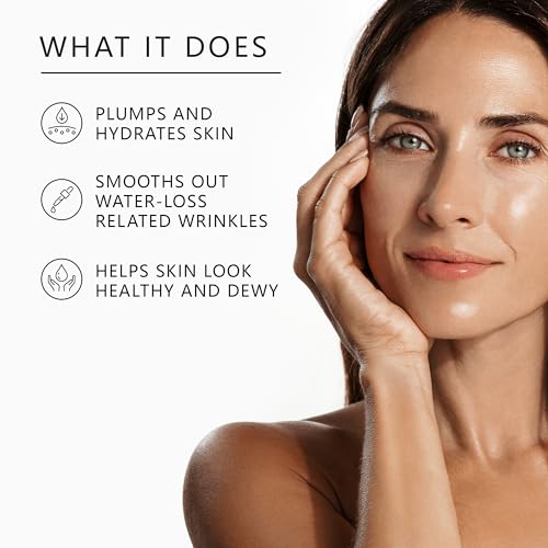 Asterwood Pure Hyaluronic Acid Serum for Face - Plumping, Anti-Aging & Hydrating - Fragrance-Free, Pairs Well with Vitamin C Face Serum & Hylunaric Acid Moisturizer, 237 ml/8 oz