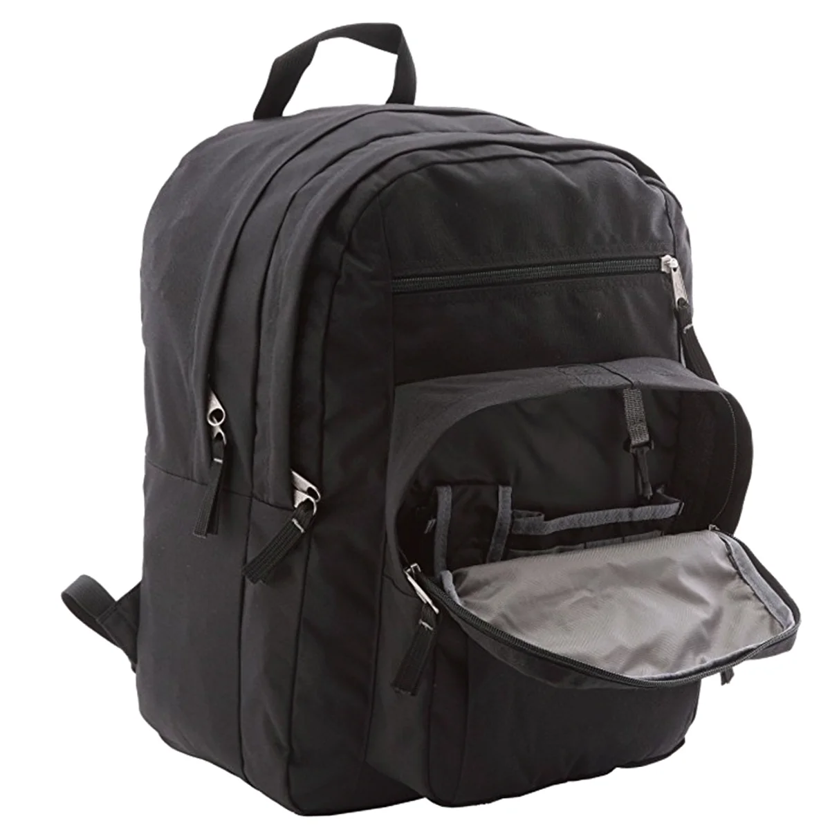 Big Student Backpack - Black - JS00TDN7008