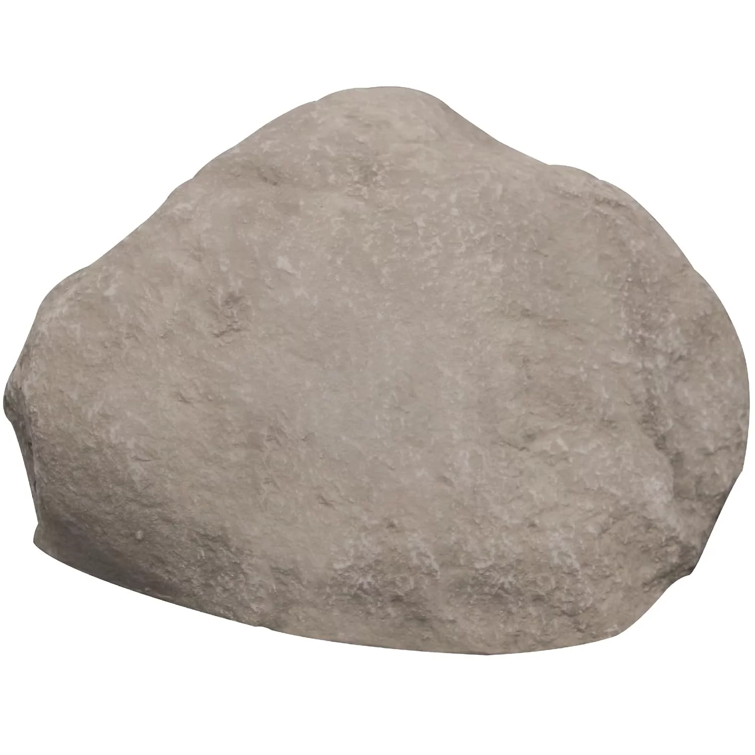 CrystalClear TrueRock Outdoor Faux Rock Cover, Artificial Landscape Boulder Enclosure, Fake Decorative Landscaping Fiberglass Protection Dome, Realistic Natural Texture, Sand Stone, Mini Size