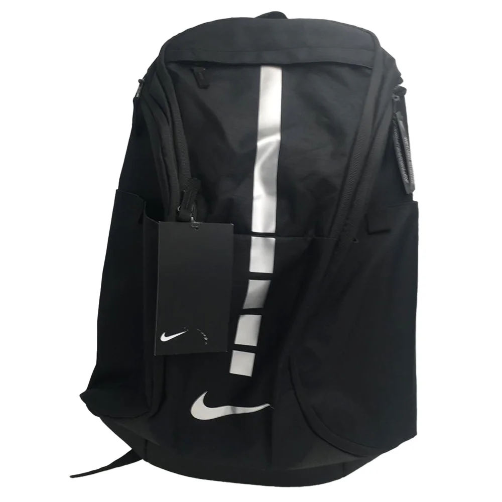Nike Mens Pro Elite Hoops Back Pack Bag Black Silver